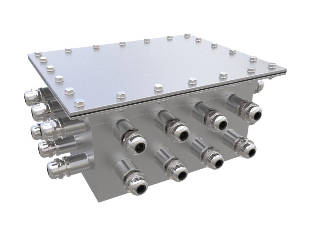 Подводный кабельный ввод, нержавеющая сталь, ГК15-42-ФФ
