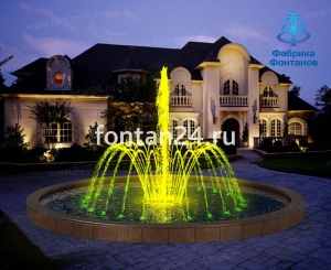 Уличный фонтан "Цветок" ø=6 м