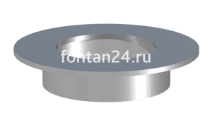 Декоративная вставка для решетчатого настила, полированная нержавеющая сталь, ДВН60/110
