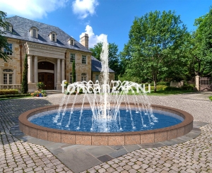 Уличный фонтан "Живой цветок" ø=7 м