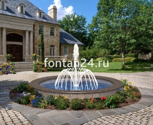 Уличный фонтан "Вулкан средний" ø=3 м