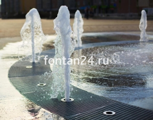 Декоративная вставка для решетчатого настила, полированная нержавеющая сталь, ДВН95/180